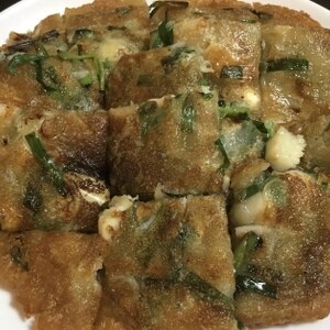 山芋入りのネギ焼き